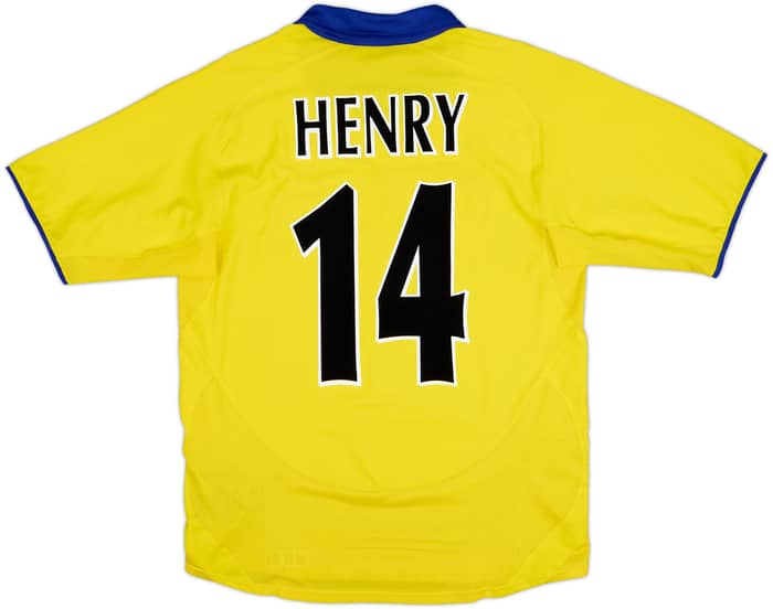 2003-05 Arsenal Away Shirt Henry #14 - 9/10 - (S)