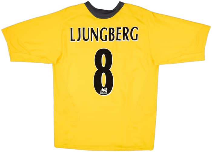 2005-06 Arsenal Away Shirt Ljungberg #8 - 8/10 - (L)