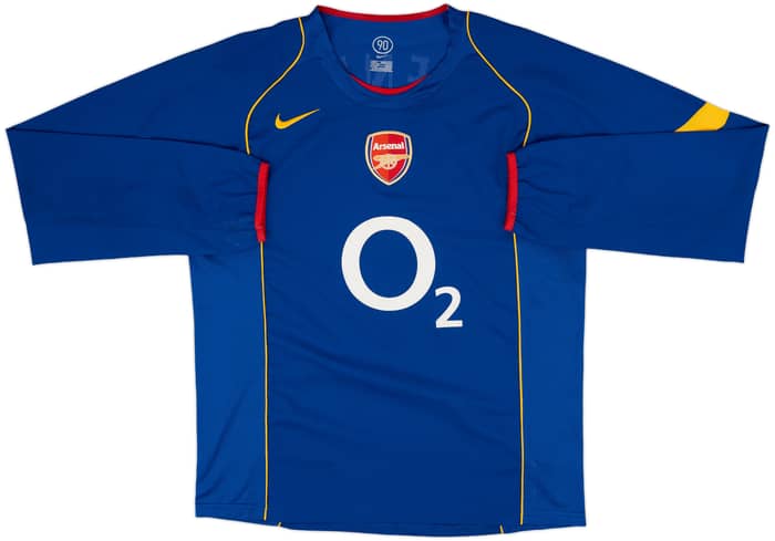 2004-06 Arsenal Away L/S Shirt Henry #14 - 9/10 - (L)