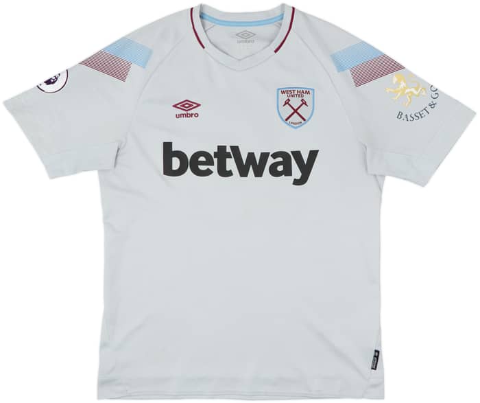 2018-19 West Ham Third Shirt Noble #16 - 7/10 - (L)