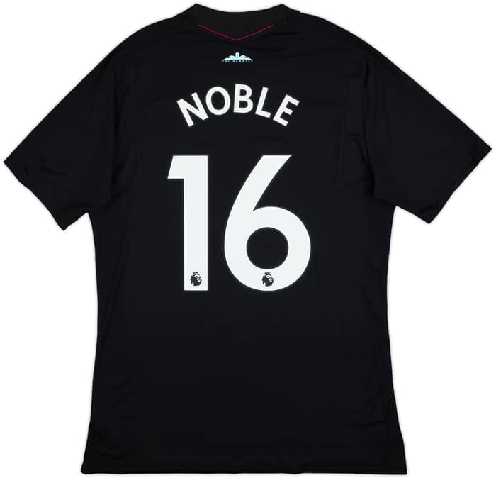 2017-18 West Ham Away Shirt Noble #16 - 10/10 - (L)