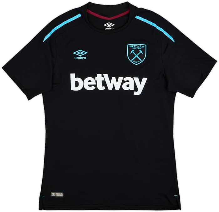 2017-18 West Ham Away Shirt Noble #16 - 10/10 - (L)