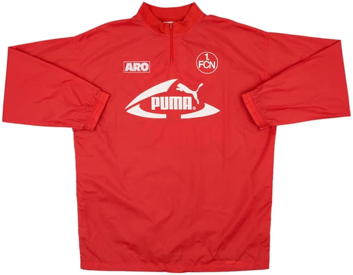 1994-96 Nurnberg Puma 1/4 Zip Rain Jacket - 8/10 - (M)