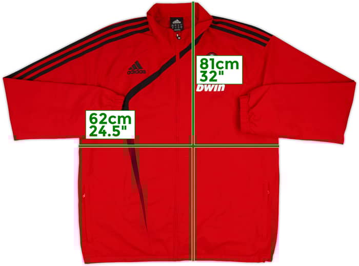 2009-10 AC Milan adidas Track Jacket - 10/10 - (L)