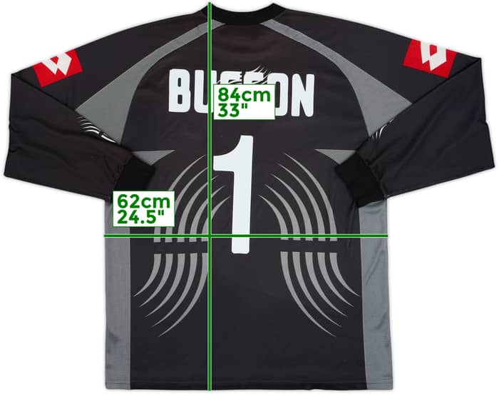 2001-02 Juventus GK Shirt Buffon #1 - 6/10 - (XXL)