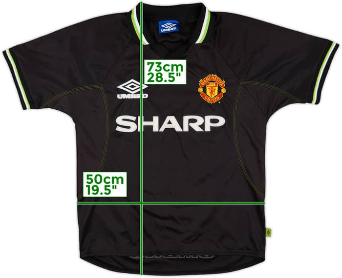 1998-99 Manchester United Third Shirt - 8/10 - (Y)