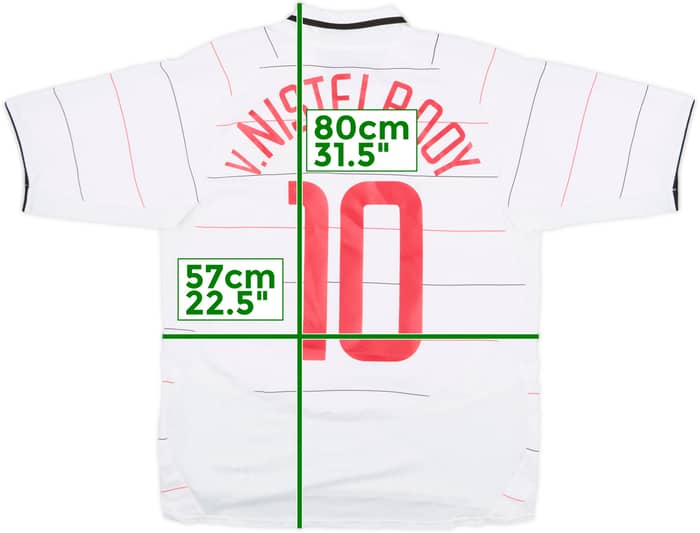 2003-05 Manchester United Third Shirt v.Nistelrooy #10 - 8/10 - (L)