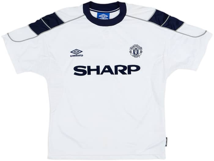 1999-00 Manchester United Third Shirt Beckham #7 - 8/10 - (Y)