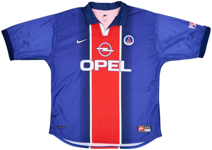 1998-99 Paris Saint-Germain Home Shirt Okocha #10 - 9/10 - (XXL)