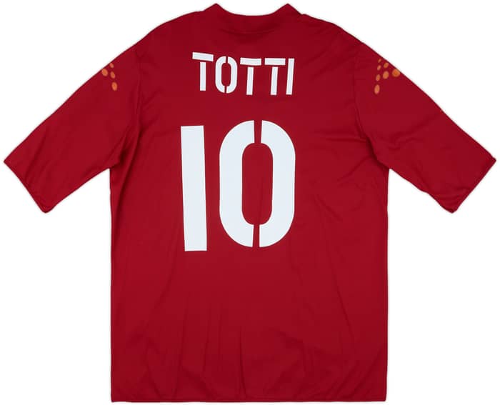 2003-04 Roma Home Shirt Totti #10 - 8/10 - (XXL)