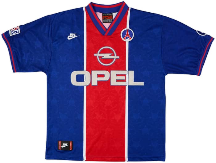 1995-96 Paris Saint-Germain Home Shirt - 8/10 - (L)