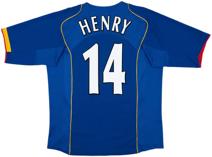 2004-06 Arsenal Away Shirt Henry #14 - 8/10 - (M)