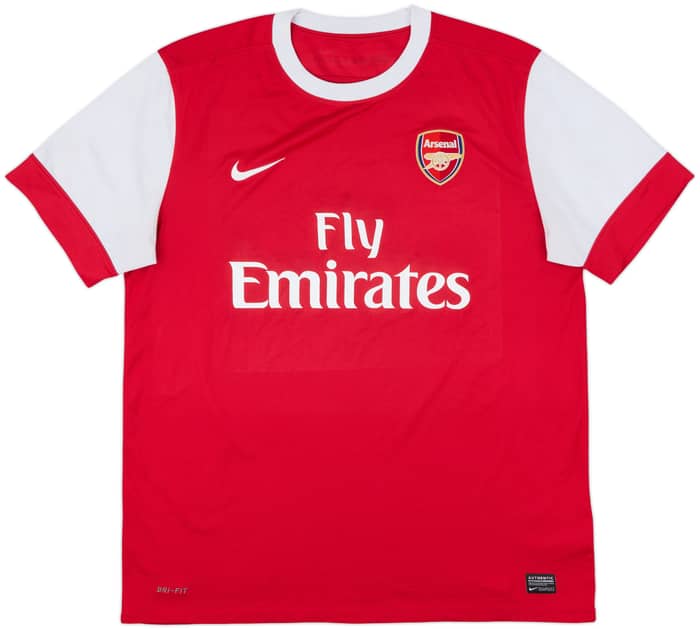 2010-11 Arsenal Home Shirt Fabregas #4 - 8/10 - (XL)
