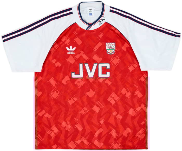 1990-92 Arsenal Home Shirt - 8/10 - (L)