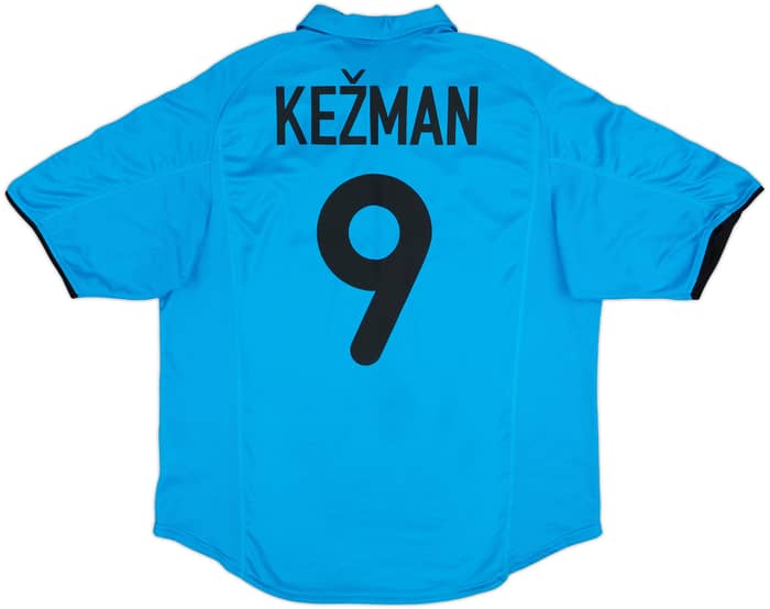 2001-02 PSV Away Shirt Kezman #9 - 8/10 - (L)