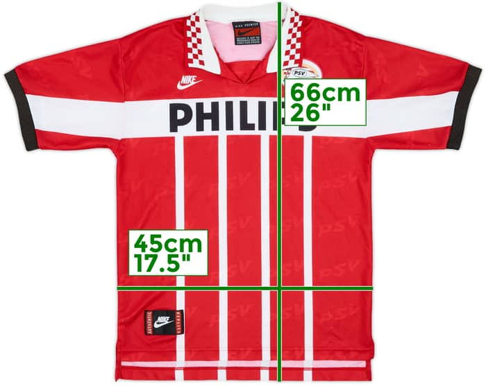 1997-98 PSV Home Shirt - 9/10 - (L.Boys)