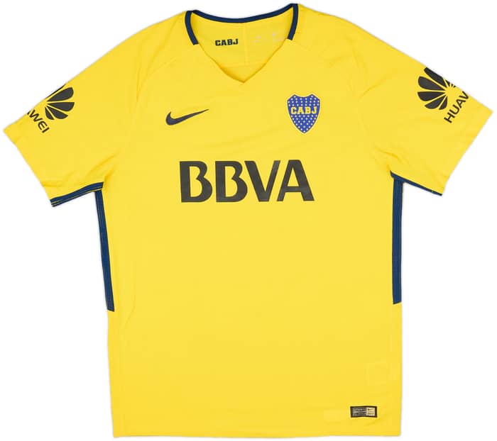 2017-18 Boca Juniors Authentic Away Shirt - 7/10 - (L)