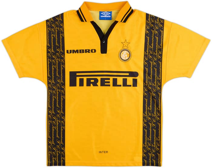 1996-97 Inter Milan Third Shirt Zamorano #9 - 9/10 - (Y)