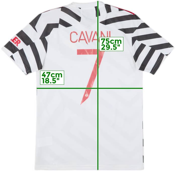 2020-21 Manchester United Third Shirt Cavani #7 - 9/10 - (S)
