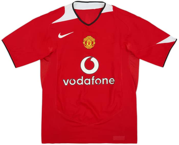 2004-06 Manchester United Home Shirt Ronaldo #7 - 8/10 - (S)