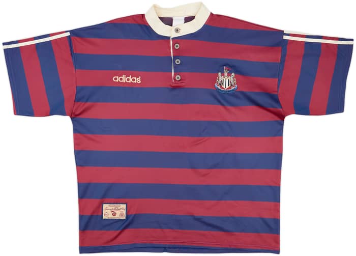 1995-96 Newcastle Away Shirt Ginola #14 - 3/10 - (S)