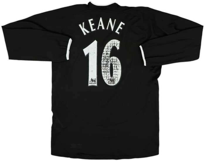 2003-05 Manchester United Away L/S Shirt Keane #16 - 5/10 - (M)