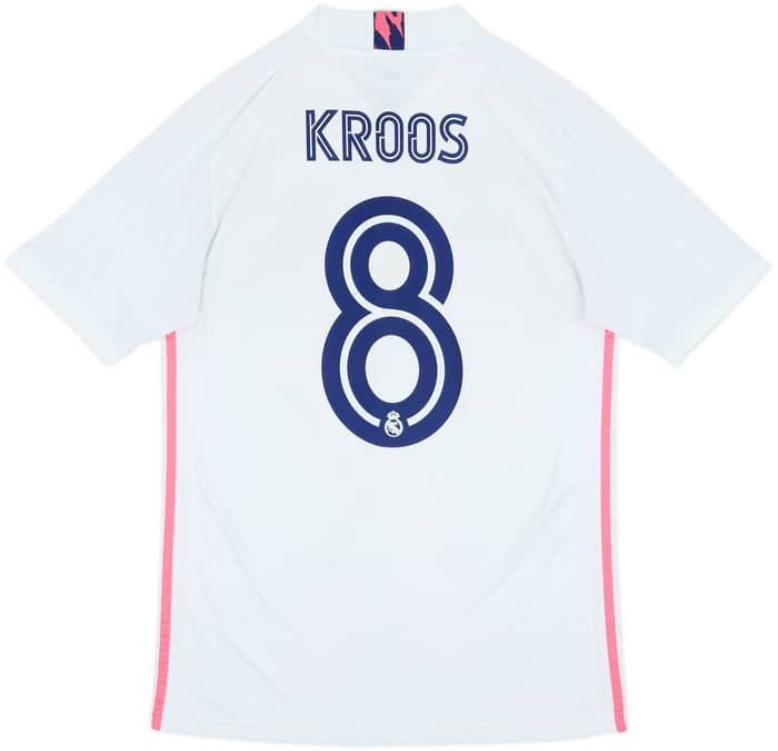 2020-21 Real Madrid Home Shirt Kroos #8 - 7/10 - (S)