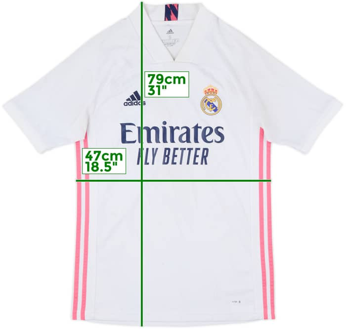 2020-21 Real Madrid Home Shirt Kroos #8 - 7/10 - (S)