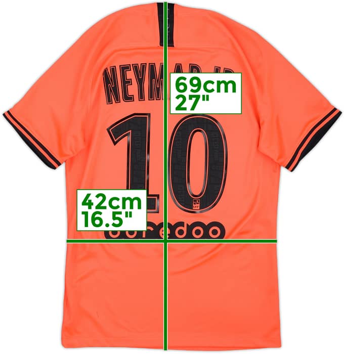 2019-20 Paris Saint-Germain Away Shirt Neymar Jr #10 - 8/10 - (S)
