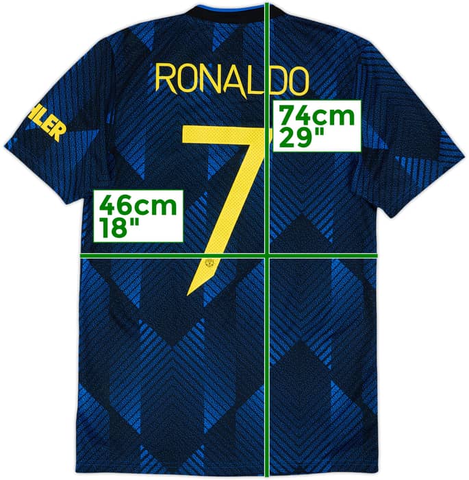 2021-22 Manchester United Third Shirt Ronaldo #7 - 8/10 - (S)