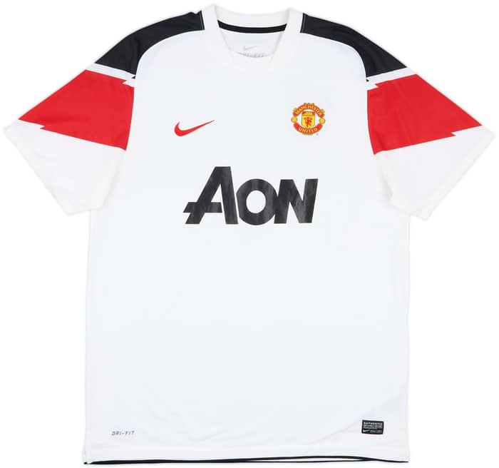2010-12 Manchester United Away Shirt Smalling #12 - 8/10 - (L)