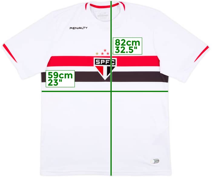 2014 Sao Paulo Home Shirt Kaka #8 - 9/10 - (XXL)