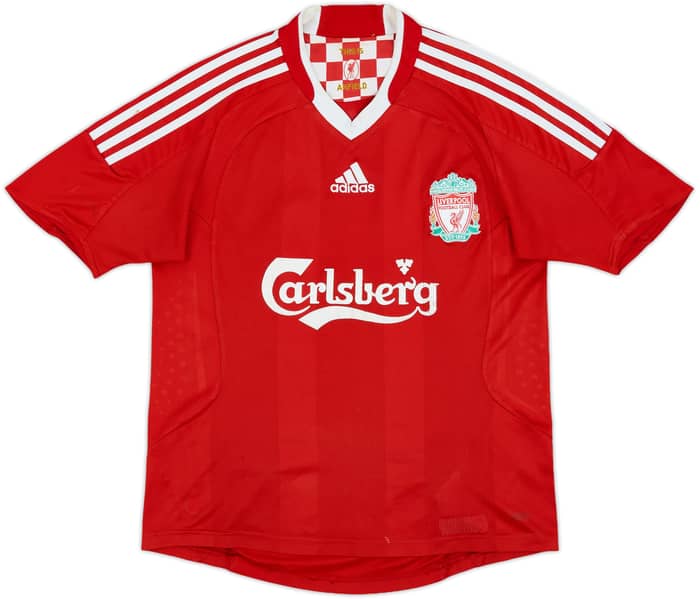 2008-10 Liverpool Home Shirt Torres #9 - 6/10 - (XL.Boys)