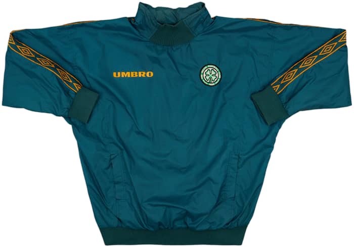 1997-98 Celtic Umbro Hooded Drill Top - 7/10 - (XL)