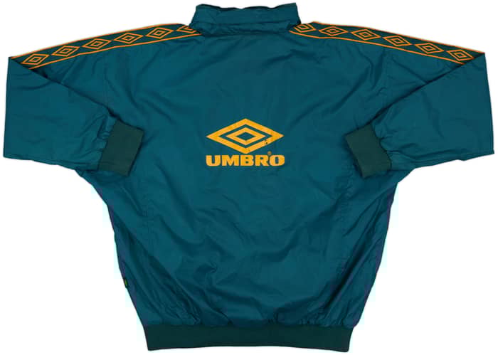 1997-98 Celtic Umbro Hooded Drill Top - 7/10 - (XL)
