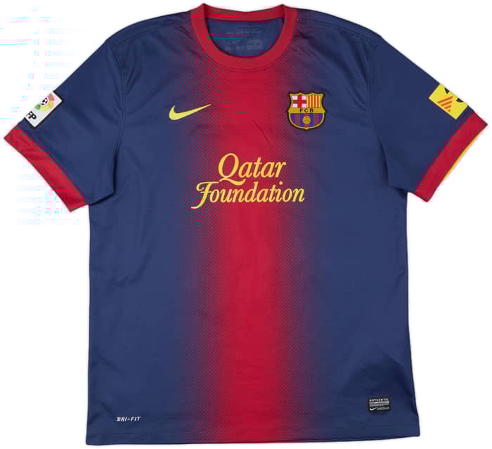 2012-13 Barcelona Home Shirt Messi #10 - 8/10 - (L)