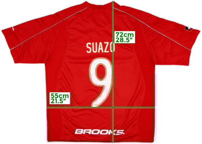 2009-10 Chile Home Shirt Suazo #9 - 8/10 - (L)