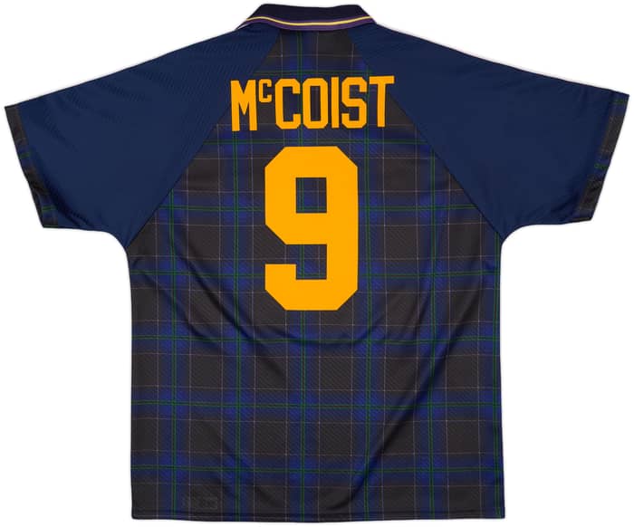 1994-96 Scotland Home Shirt McCoist #9 - 8/10 - (XL)