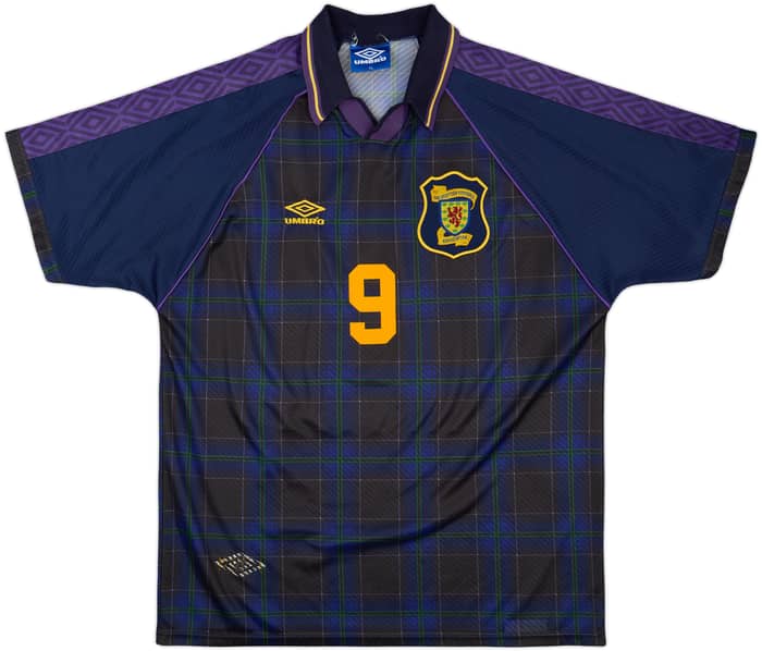1994-96 Scotland Home Shirt McCoist #9 - 8/10 - (XL)