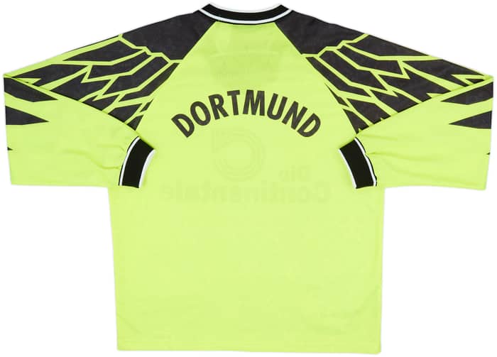 1994-95 Borussia Dortmund Home L/S Shirt - 8/10 - (XL)