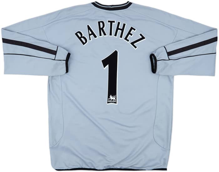 2001-02 Manchester United Centenary GK Shirt Barthez #1 - 8/10 - (L)