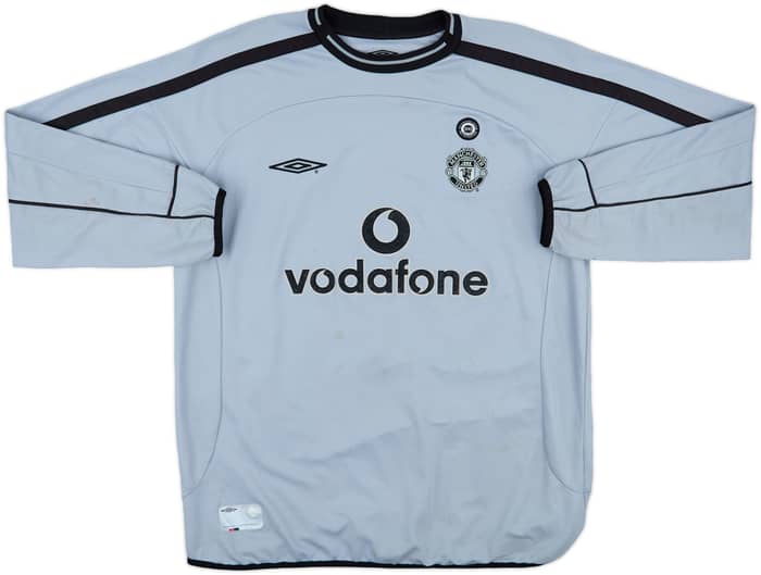 2001-02 Manchester United Centenary GK Shirt Barthez #1 - 8/10 - (L)