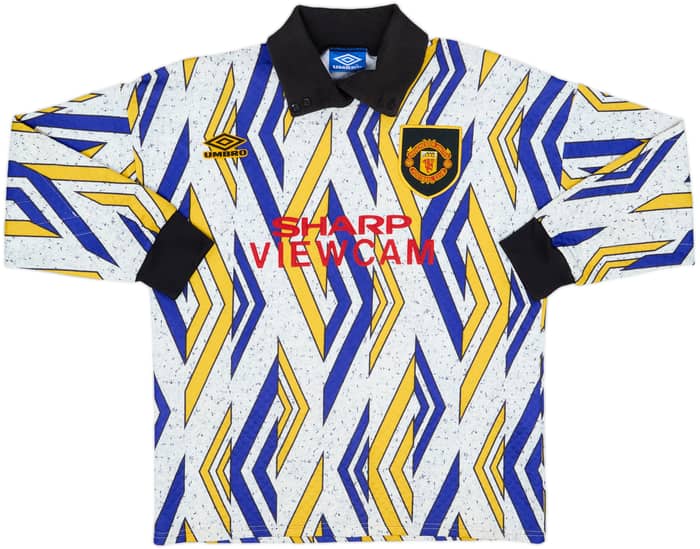 1993-94 Manchester United GK Shirt Schmeichel #1 - 10/10 - (M)