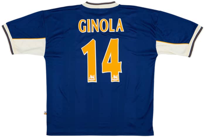 1997-98 Tottenham Away Shirt Ginola #14 - 8/10 - (XL)