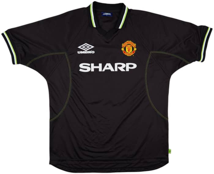 1998-99 Manchester United Third Shirt Scholes #18 - 8/10 - (XL)