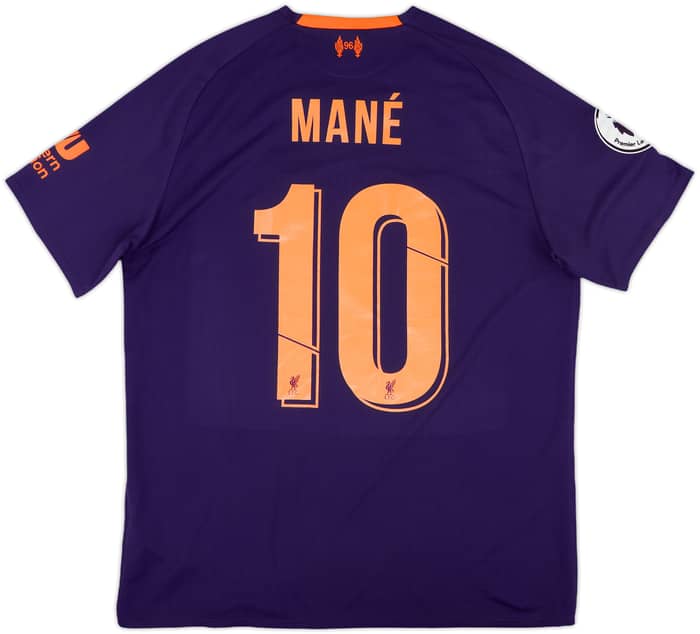 2018-19 Liverpool Away Shirt Mane #10 - 8/10 - (M)