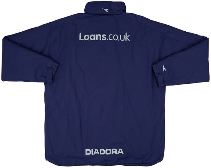 2005-06 Watford Diadora Hooded Padded Bench Coat - 7/10 - (L)