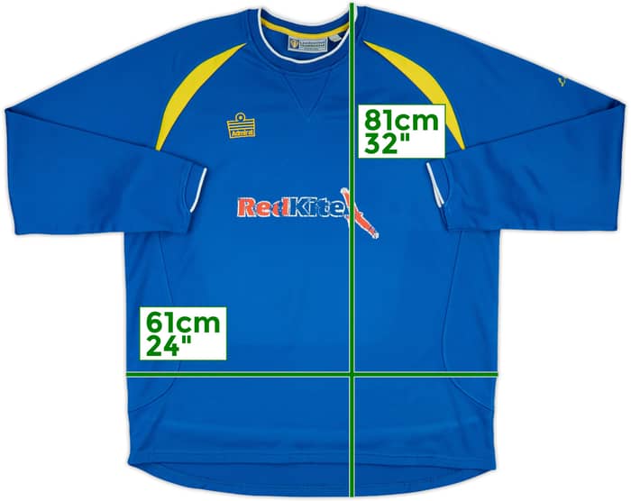 2007-08 Leeds Admiral Sweat Top - 4/10 - (L)