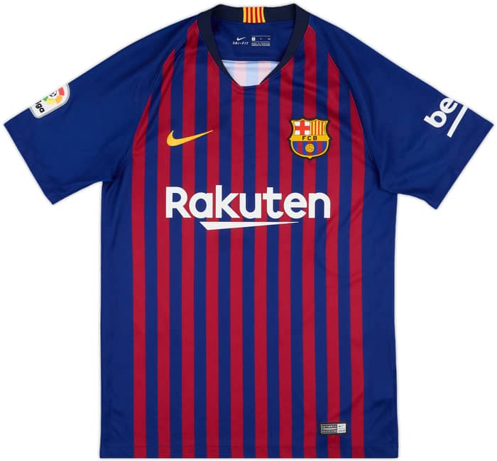 2018-19 Barcelona Home Shirt Messi #10 - 10/10 - (S)