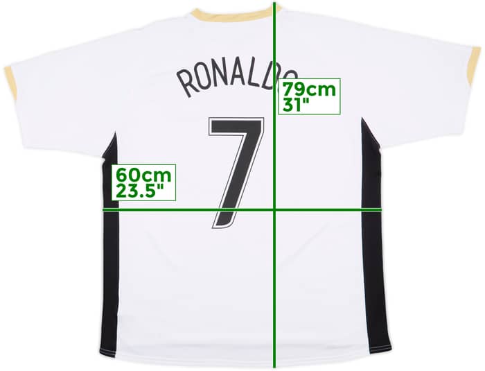 2006-08 Manchester United Away Shirt Ronaldo #7 - 8/10 - (XXL)